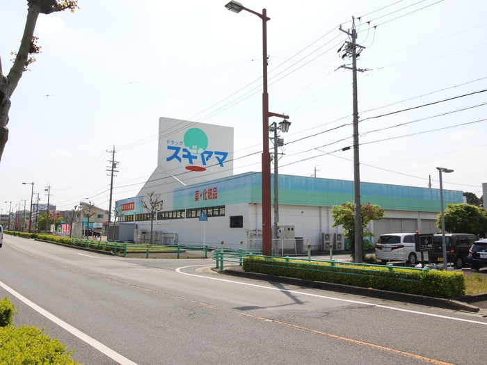 スギヤマ(ドラッグストア)まで100m レーベン美里