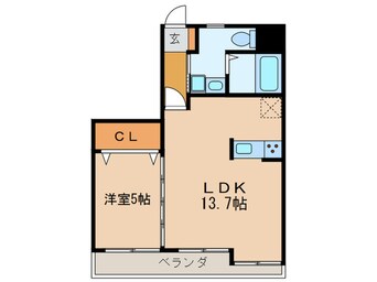 間取図 ＣＡＳＡ　ＡＢＩＴＡＲＥ