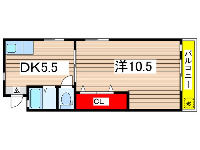 間取図 栄寿マンション