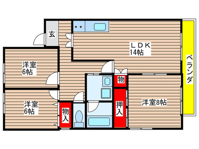 間取り図 エステート元八事
