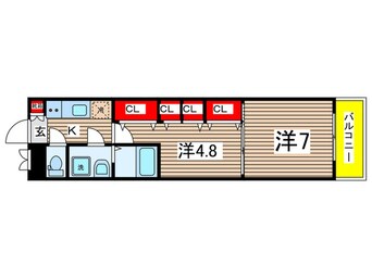 間取図 S-RESIDENCE神沢afford