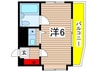 オーライフ川名ビル 1Rの間取り