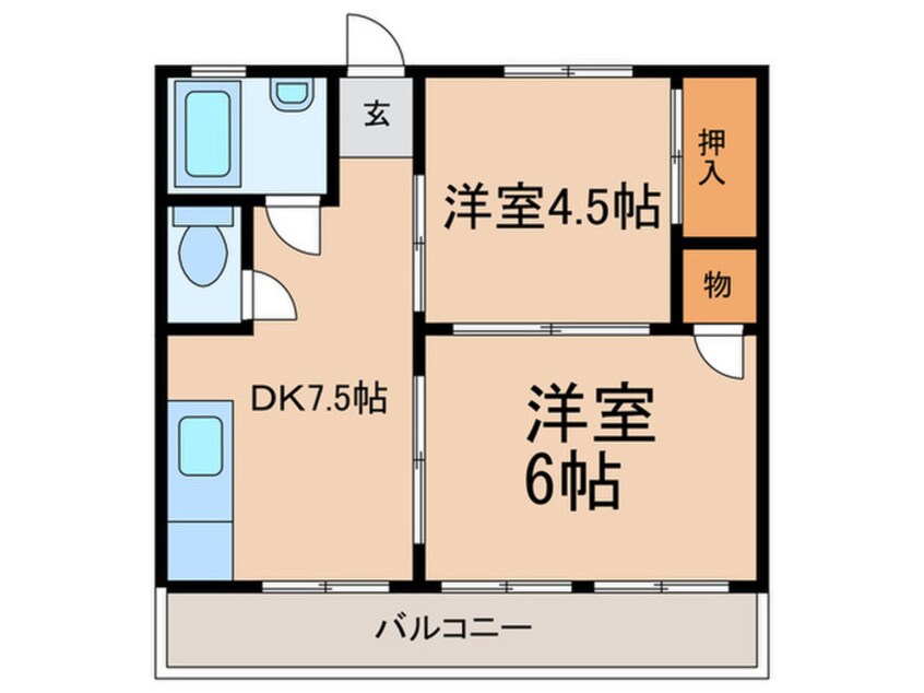 間取図 メゾンさくら