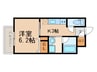 セレニティー東山公園 1Kの間取り