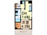 ＫＤＸ千早レジデンス 1DKの間取り