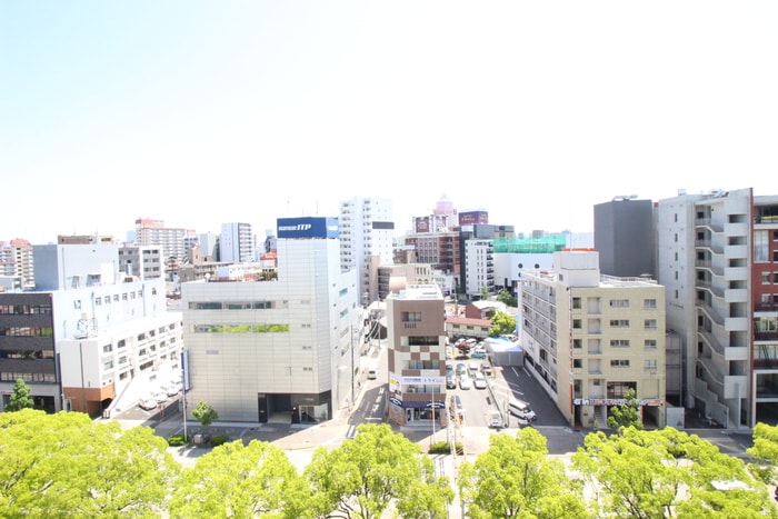 室内からの展望 ＫＤＸ千早レジデンス