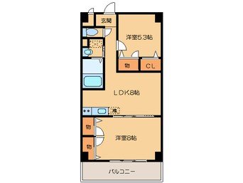 間取図 フォレスト荒子公園