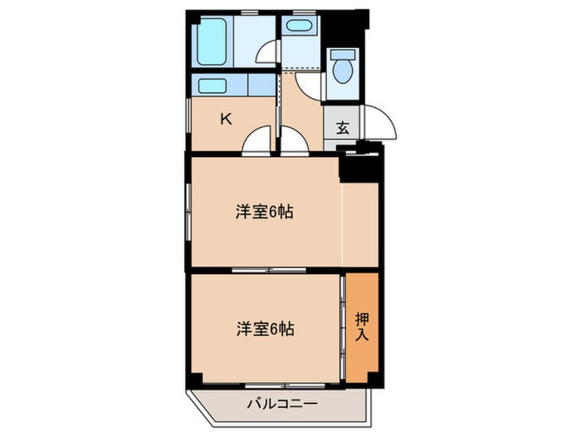 間取図 日興ビル