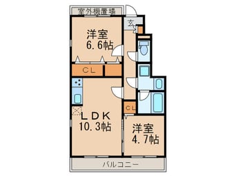 間取図 ライヒレーベン