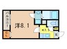リブレア豊Ｂ棟 1Kの間取り