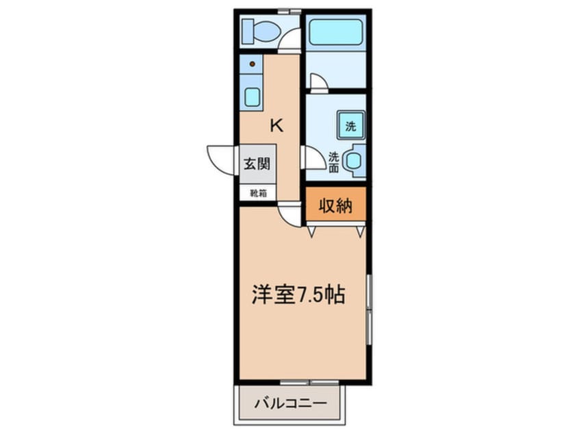 間取図 Ｌｕｃｅ1