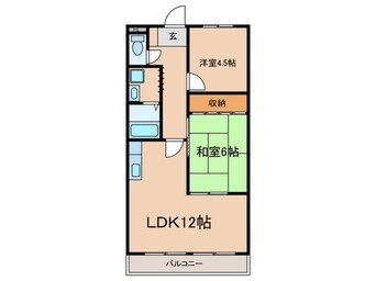 間取図 イ－ストロイヤル斉藤