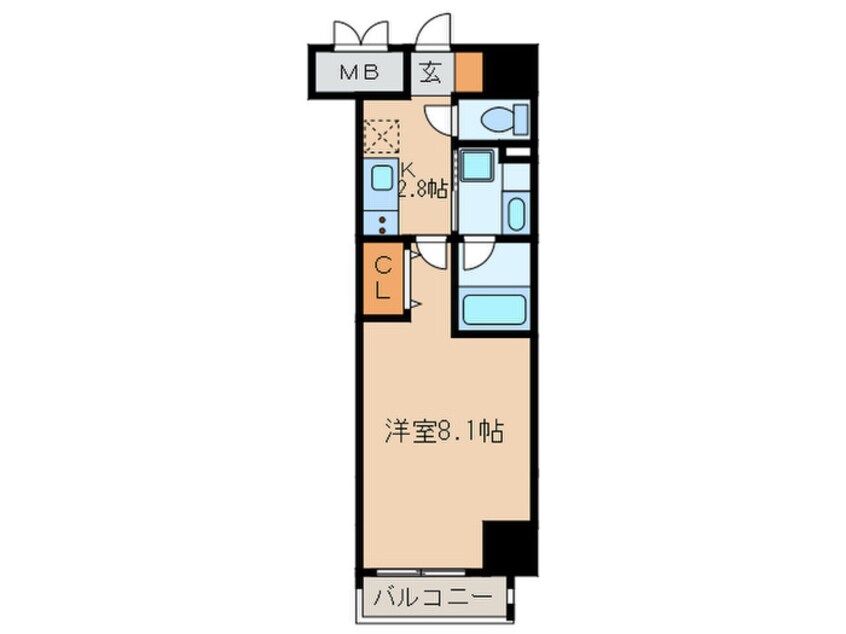 間取図 RESIDENCIA MARUNOUCHI NORTH