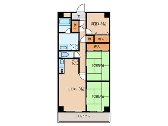 間取図 ノルン　Ⅱ　稲本