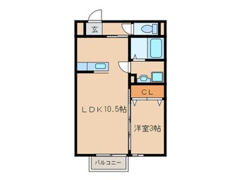 間取図 メゾンロワ－ル