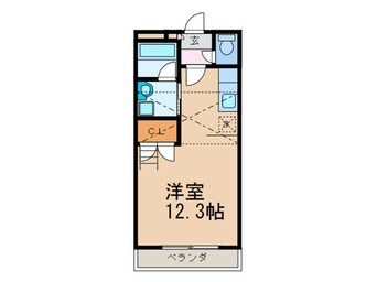 間取図 サニ－フラット瑞穂