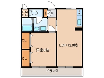 間取図 Ｋｓﾊｳｽ
