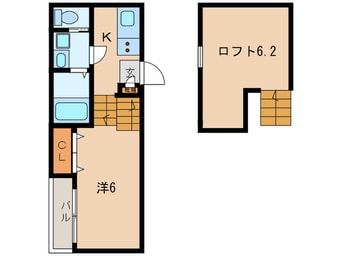 間取図 ハーモニーテラス十番Ⅳ