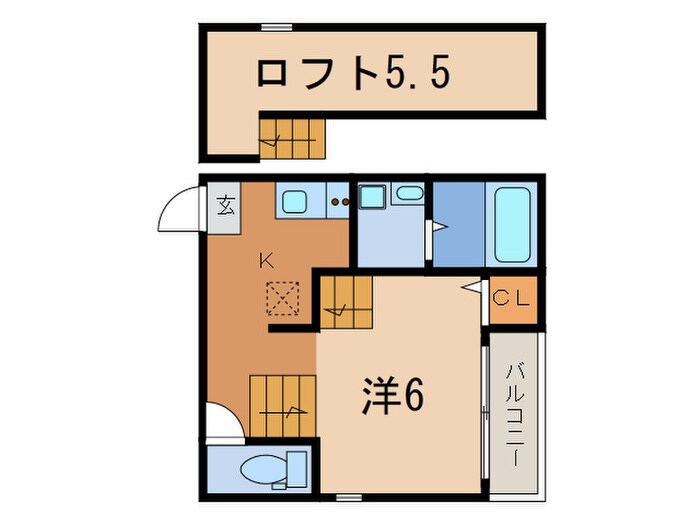 間取り図 ハーモニーテラス十番Ⅳ