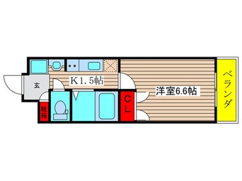 間取図 パルティール御器所(802)