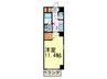 Ｋ　Ａｚｕｒ 1Kの間取り