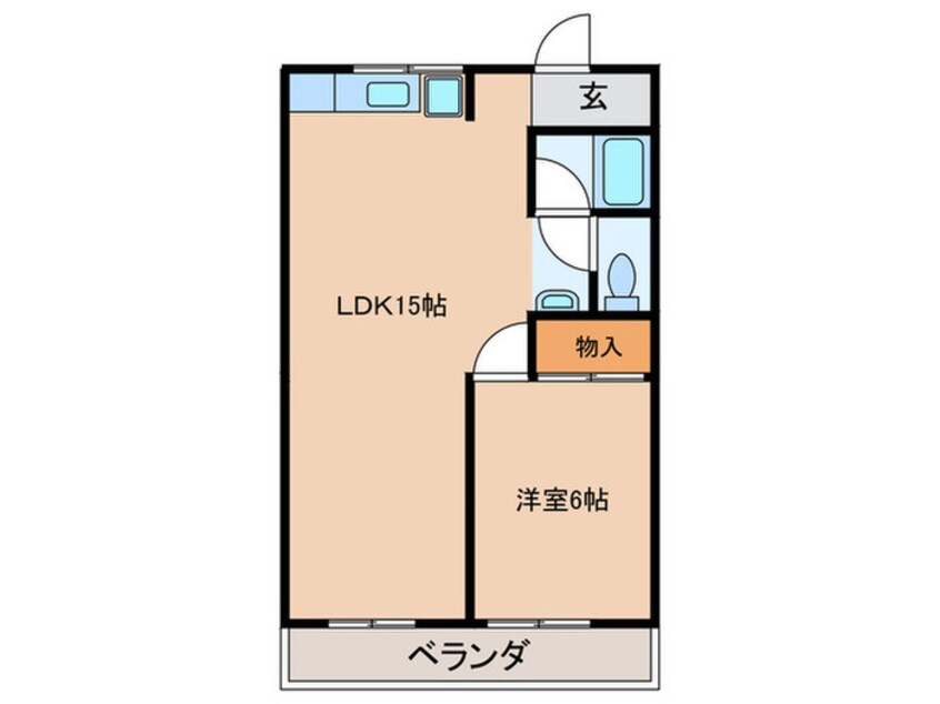 間取図 シティ・コート