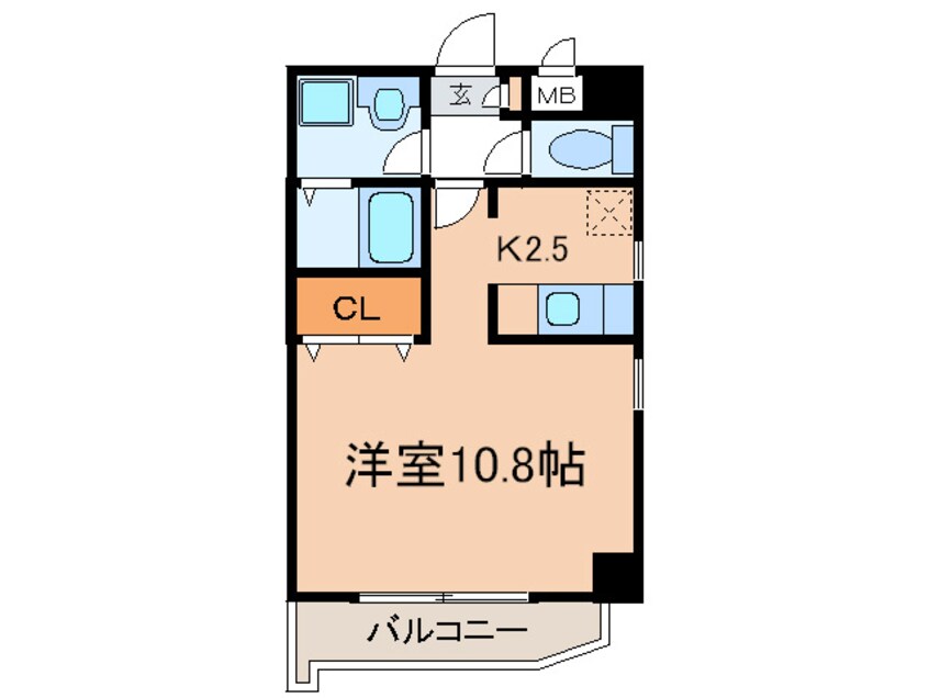 間取図 覚王山エクセル