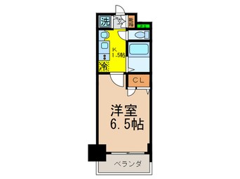 間取図 ﾌﾟﾚｻﾝｽ名古屋STATIONｱﾌﾞｿﾘｭｰﾄ