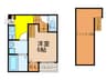 CASA　DE　LISA 1Rの間取り