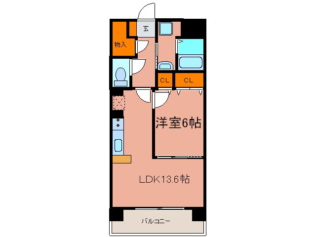 間取り図 フラッハフェルトＴＭ