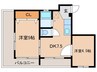 名信ビル 2DKの間取り