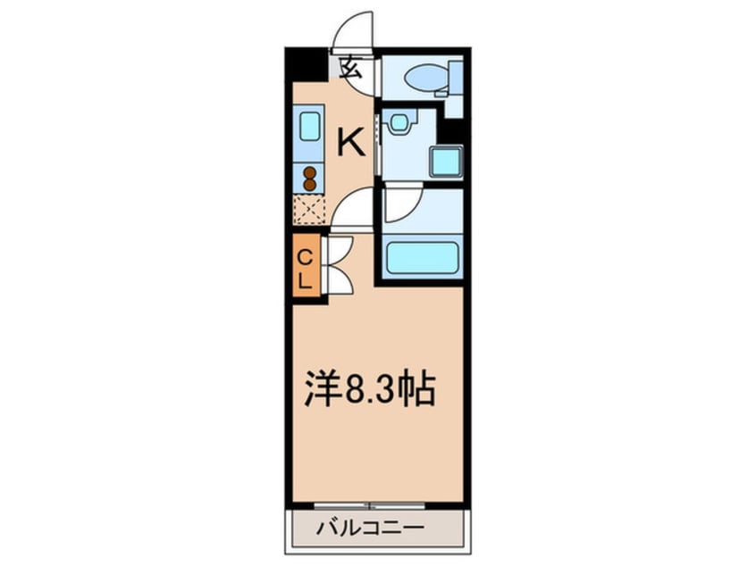 間取図 シティライフ藤ヶ丘西