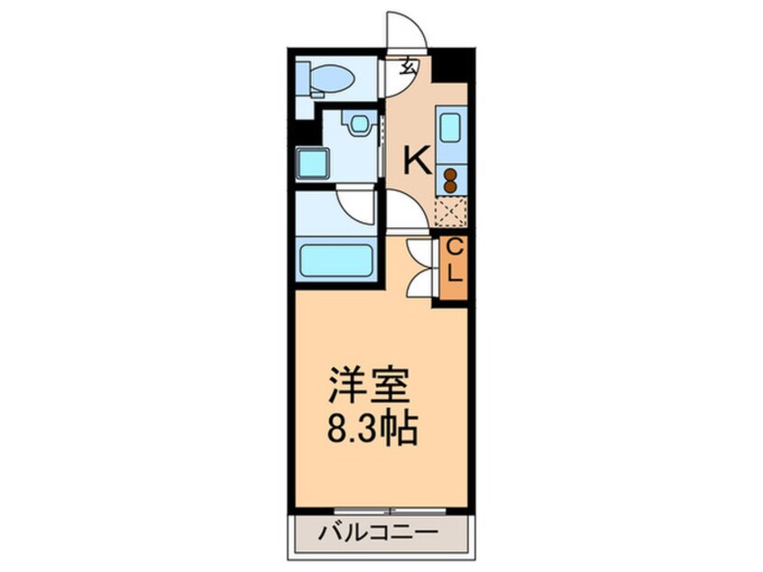 間取図 シティライフ藤ヶ丘西
