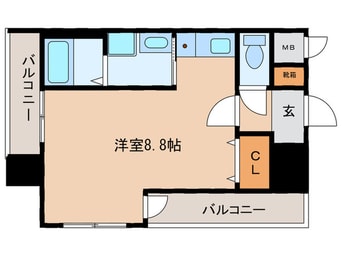 間取図 ﾌﾟﾚｻﾝｽ名古屋STATIONｻﾞ･ｼﾃｨ(805)