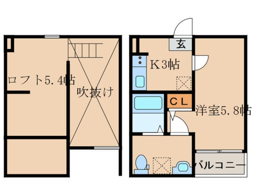 間取図 ローレルハウス小幡