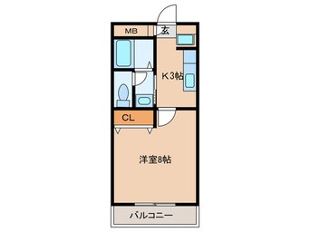 間取図 ルミエールＥ