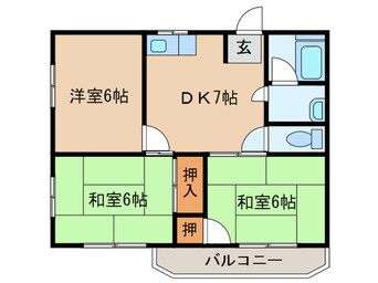 間取図 葵ビル