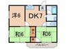 葵ビル 3DKの間取り