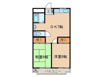 間取図 葵ビル