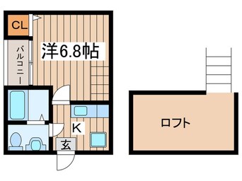 間取図 エスポワ－ル桜本町