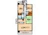 ｸﾞﾛ-ﾘｱｽﾋﾙｽﾞ名東神丘町(401) 3LDKの間取り