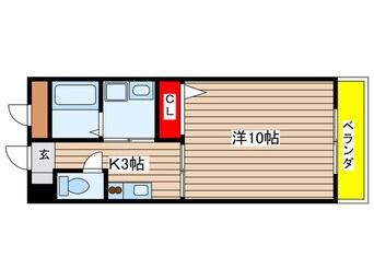 間取図 シェ－ン八事山