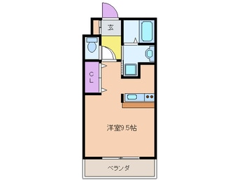 間取図 アヴァンコンティア小幡