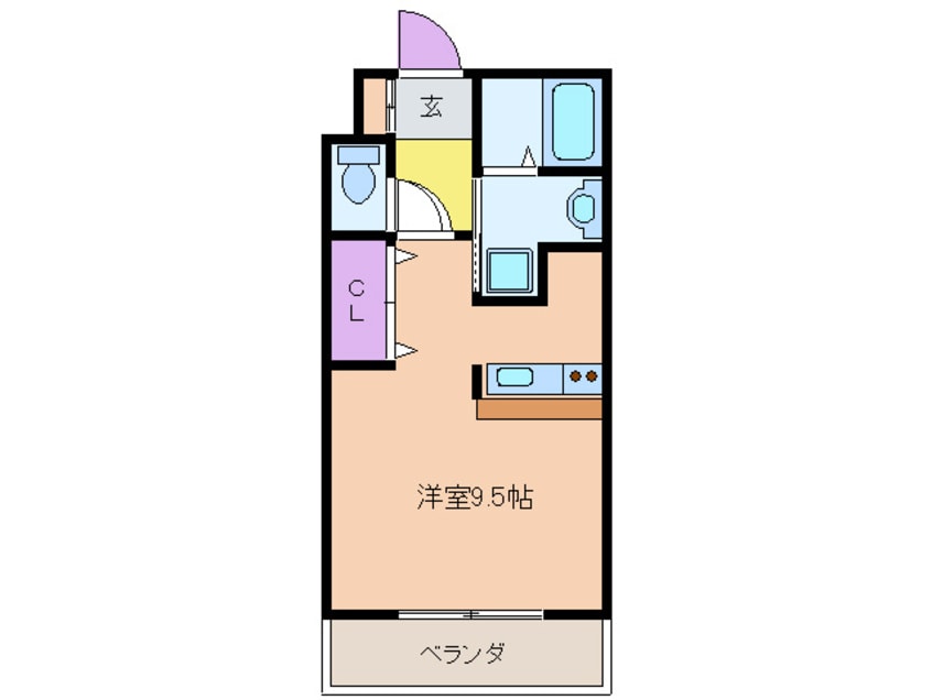 間取図 アヴァンコンティア小幡