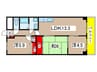 ﾗｲｵﾝｽﾞﾏﾝｼｮﾝ八事ｶﾞｰﾃﾞﾝ 壱番館 3LDKの間取り