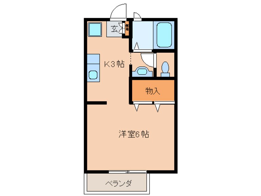 間取図 ロイヤルハイツ