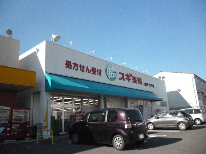 スギ薬局上野店(ドラッグストア)まで200m レジデンス上野