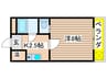 ア－バン塩釜 1Kの間取り