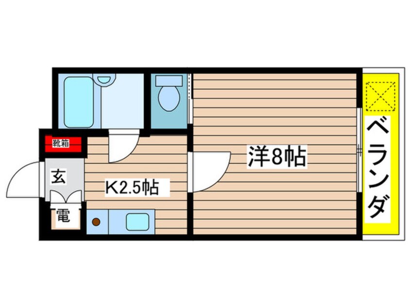 間取図 ア－バン塩釜