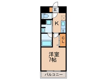 間取図 ｊｏｕｌｅ亀島